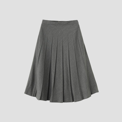 FINE FLANNEL SKIRT