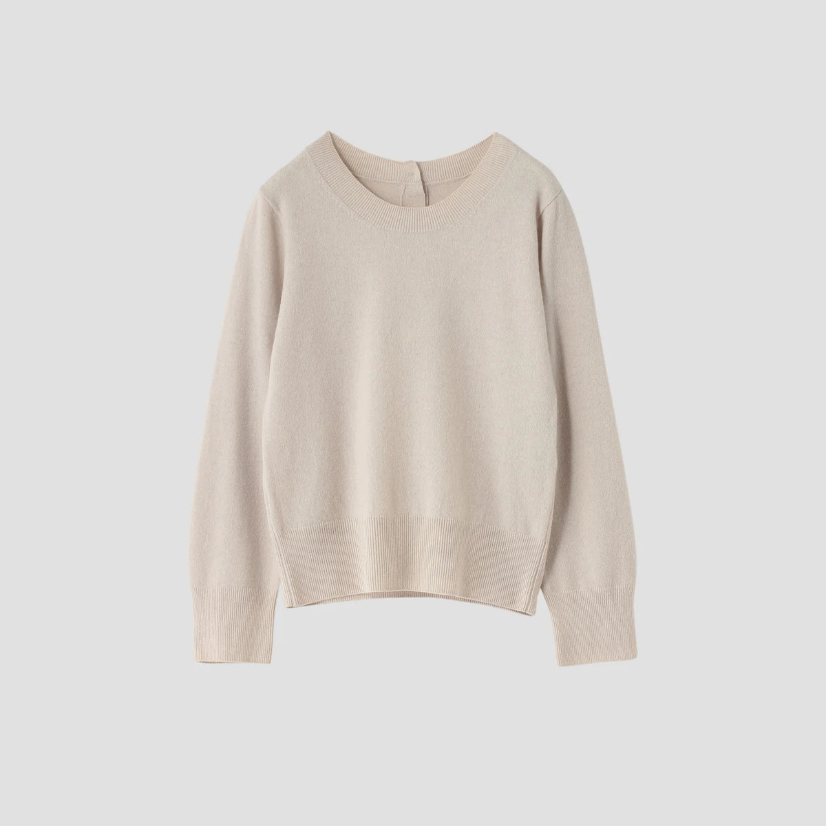 LAMBSWOOL CASHMERE KNIT