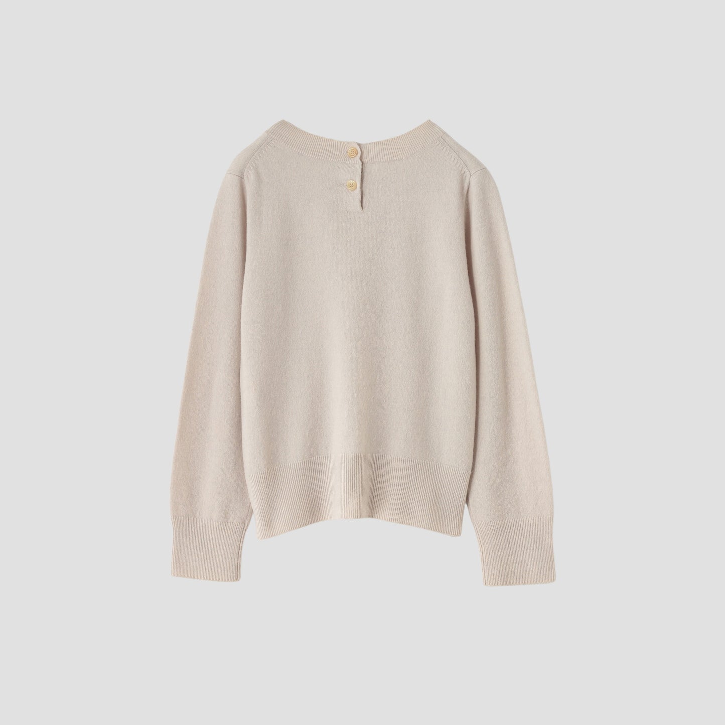 LAMBSWOOL CASHMERE KNIT