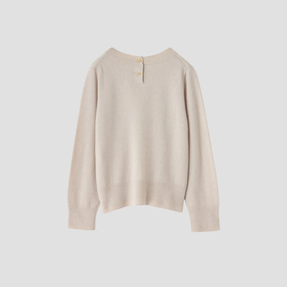 LAMBSWOOL CASHMERE KNIT