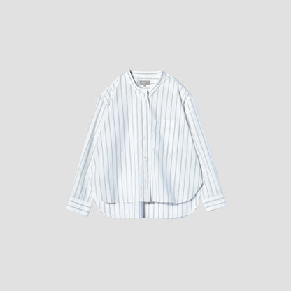 SUPERFINE COTTON STRIPE SHIRT