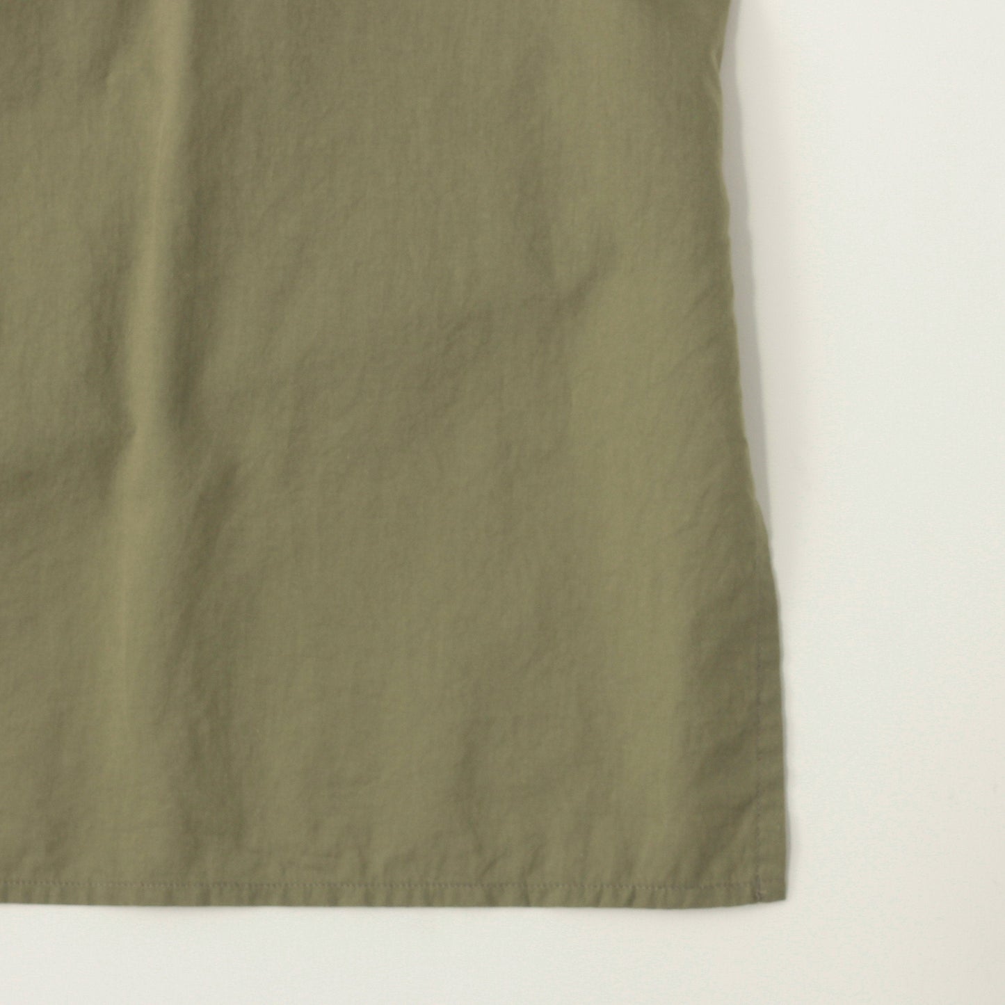 PIECE DYED WASHED COTTON SHIRT