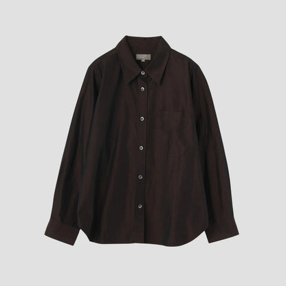 FINE COTTON CHAMBRAY SHIRT