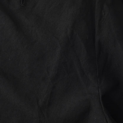 WOOL LINEN POPLIN TROUSERS
