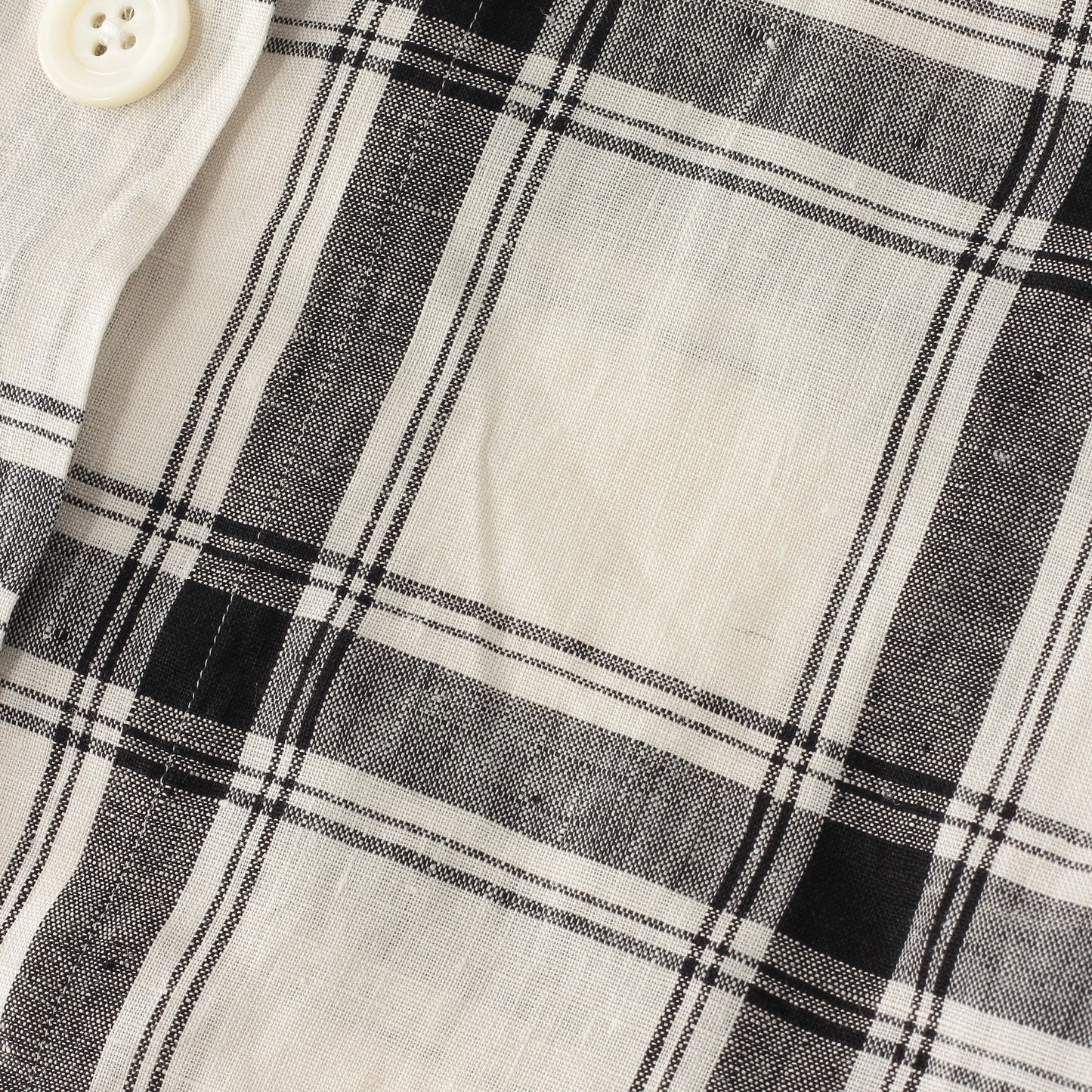 LARGE CHECK LINEN SHIRT