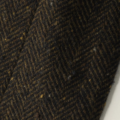 HERRINGBONE WOOL COAT