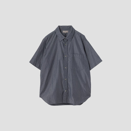 PENCIL STRIPE COTTON POPLIN SHIRT