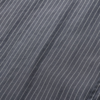PENCIL STRIPE COTTON POPLIN SHIRT
