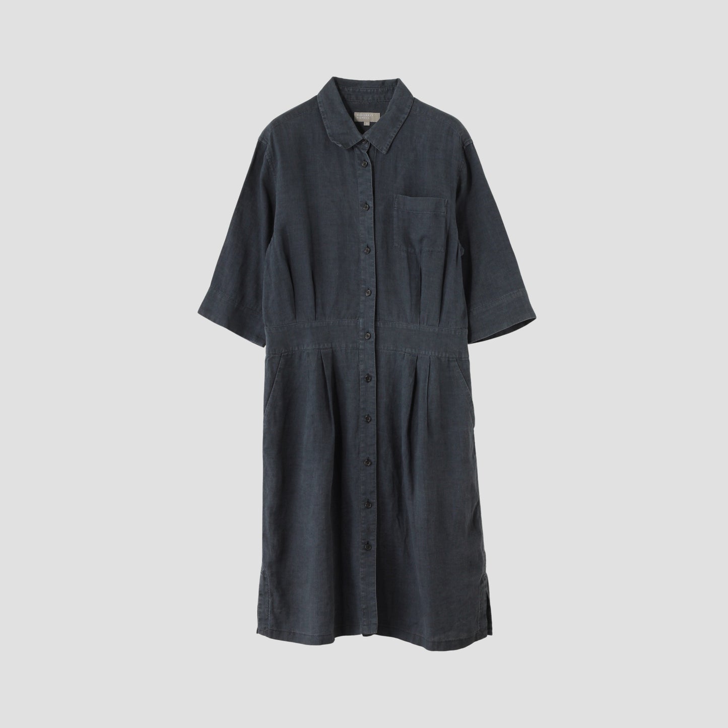 CHAMBRAY LINEN DRESS