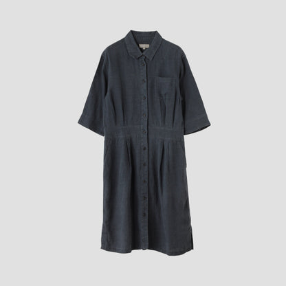 CHAMBRAY LINEN DRESS