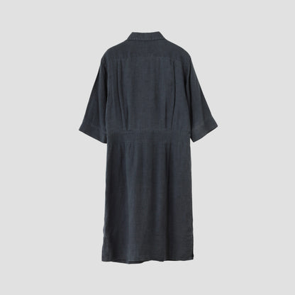 CHAMBRAY LINEN DRESS
