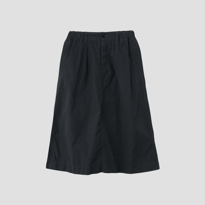 FINE COMPACT POPLIN SKIRT