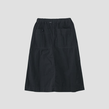 FINE COMPACT POPLIN SKIRT
