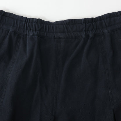 SOFT TWISTED YARN DYE COTTON SKIRT