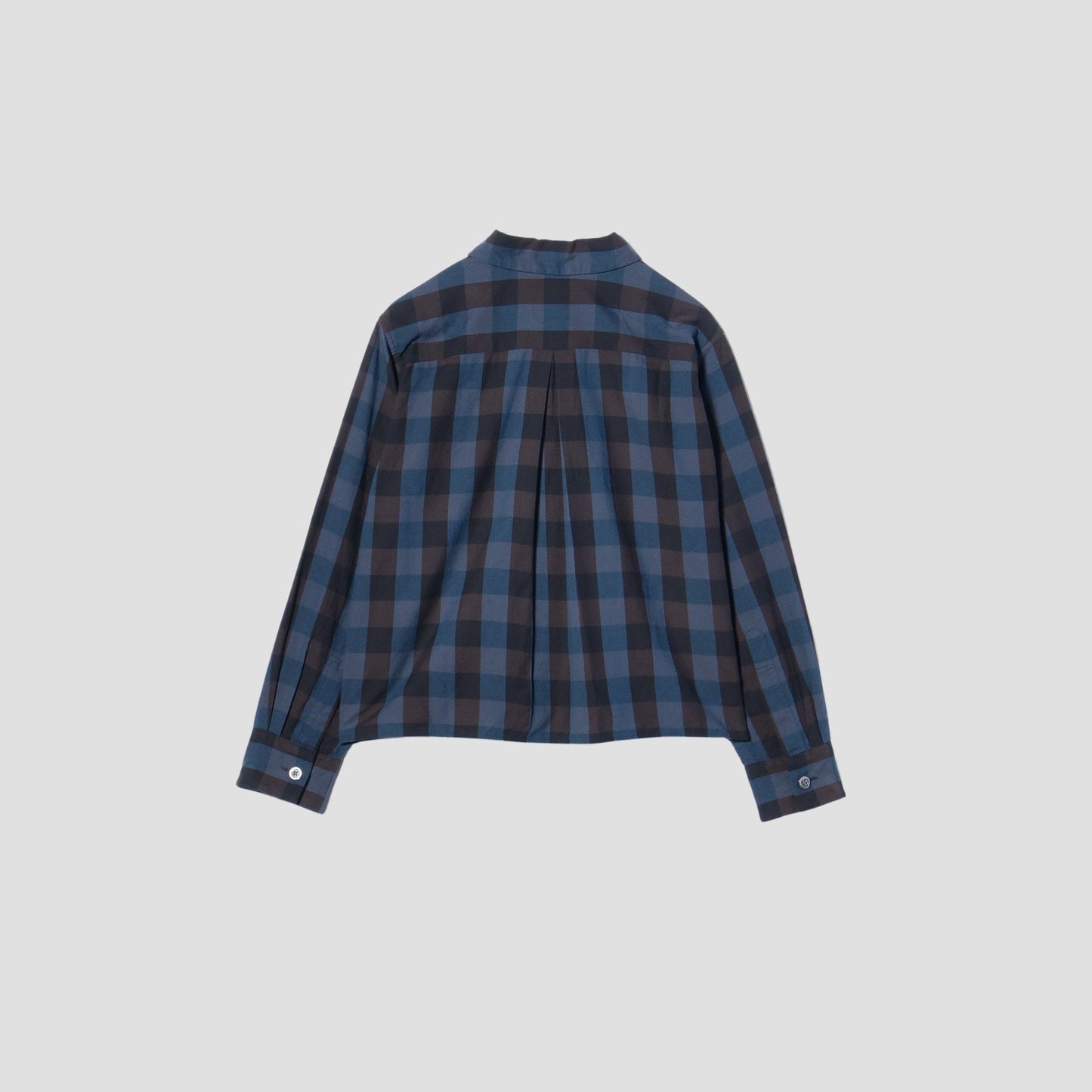 COTTON CASHMERE CHECK SHIRT