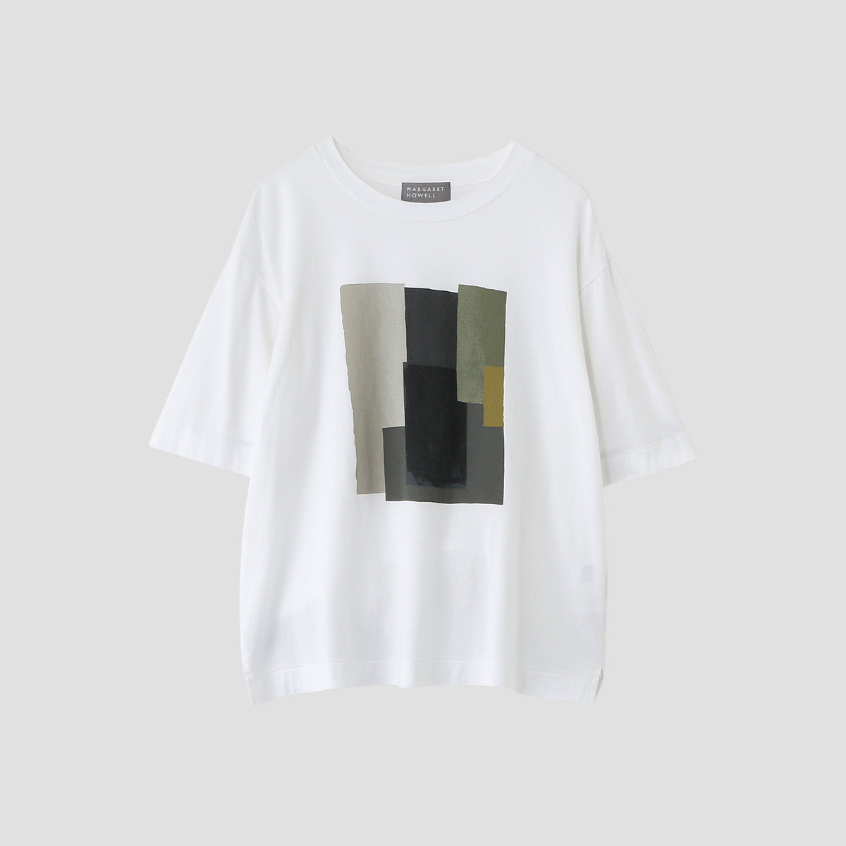 COLLAGE PRINT COTTON  JERSEY TOP