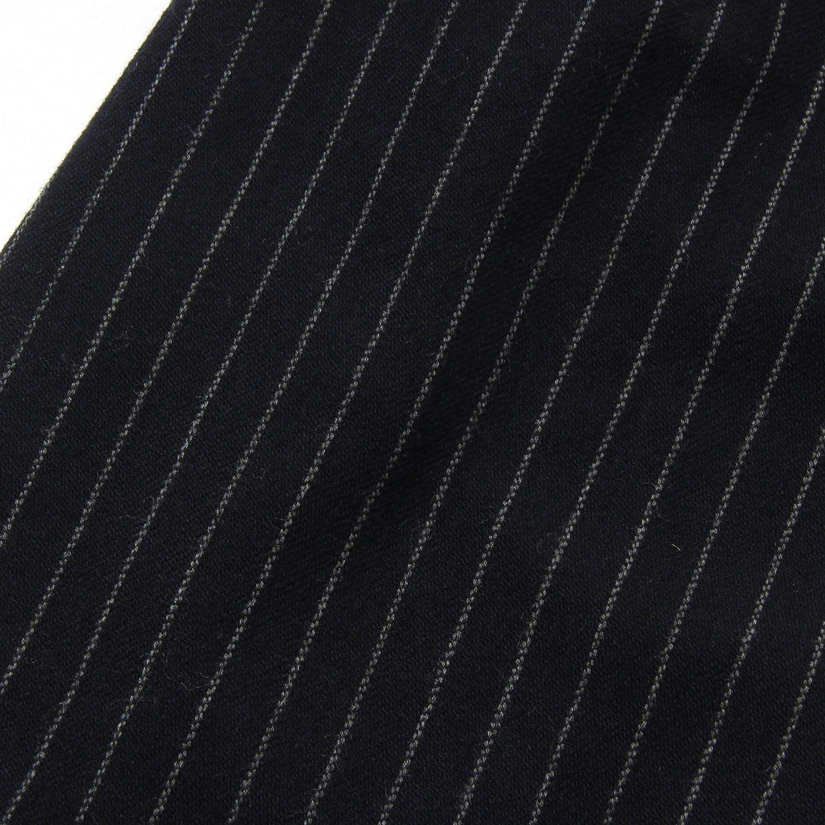 BROKEN STRIPE WOOL SKIRT