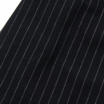 BROKEN STRIPE WOOL SKIRT
