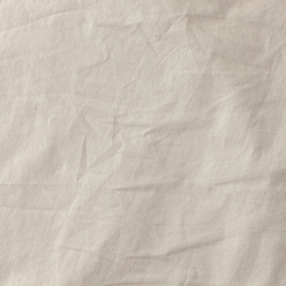 WASHED YARN DYE POPLIN TROUSERS