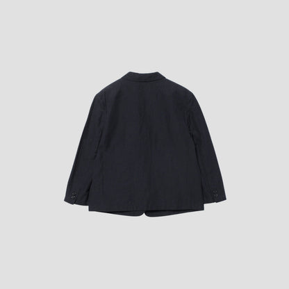 PLAIN WEAVE LINEN COTTON JACKET