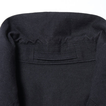 PLAIN WEAVE LINEN COTTON JACKET