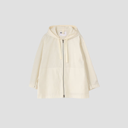 LIGHTWEIGHT COTTON NYLON PLAINWEAVE BLOUSON