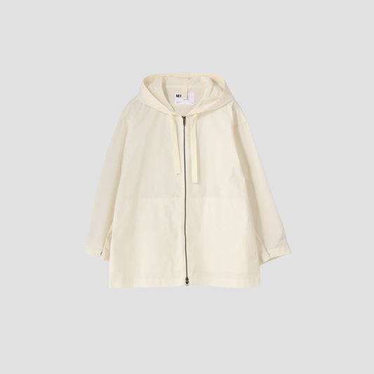 LIGHTWEIGHT COTTON NYLON PLAINWEAVE BLOUSON