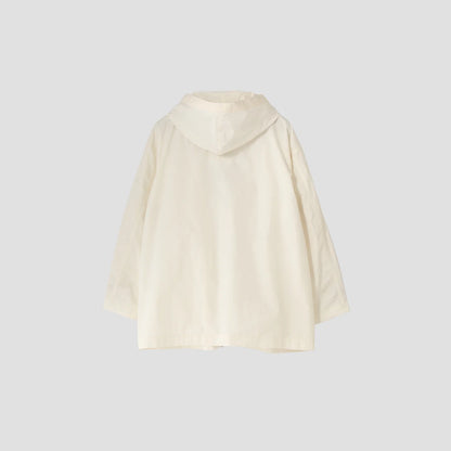 LIGHTWEIGHT COTTON NYLON PLAINWEAVE BLOUSON