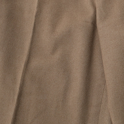 BRUSHED COTTON WOOL TROUSERS