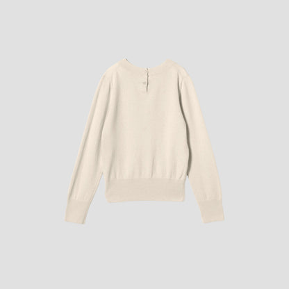 LAMBSWOOL CASHMERE KNIT