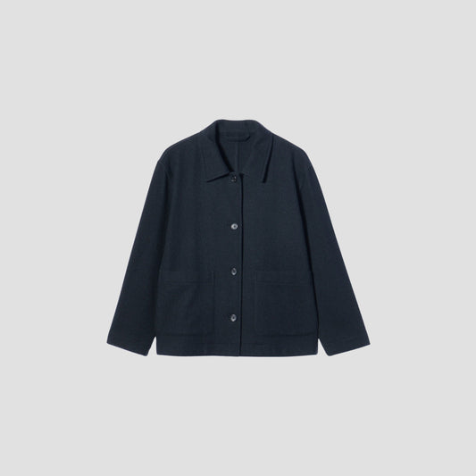 SOFT WOOL TWILL JACKET