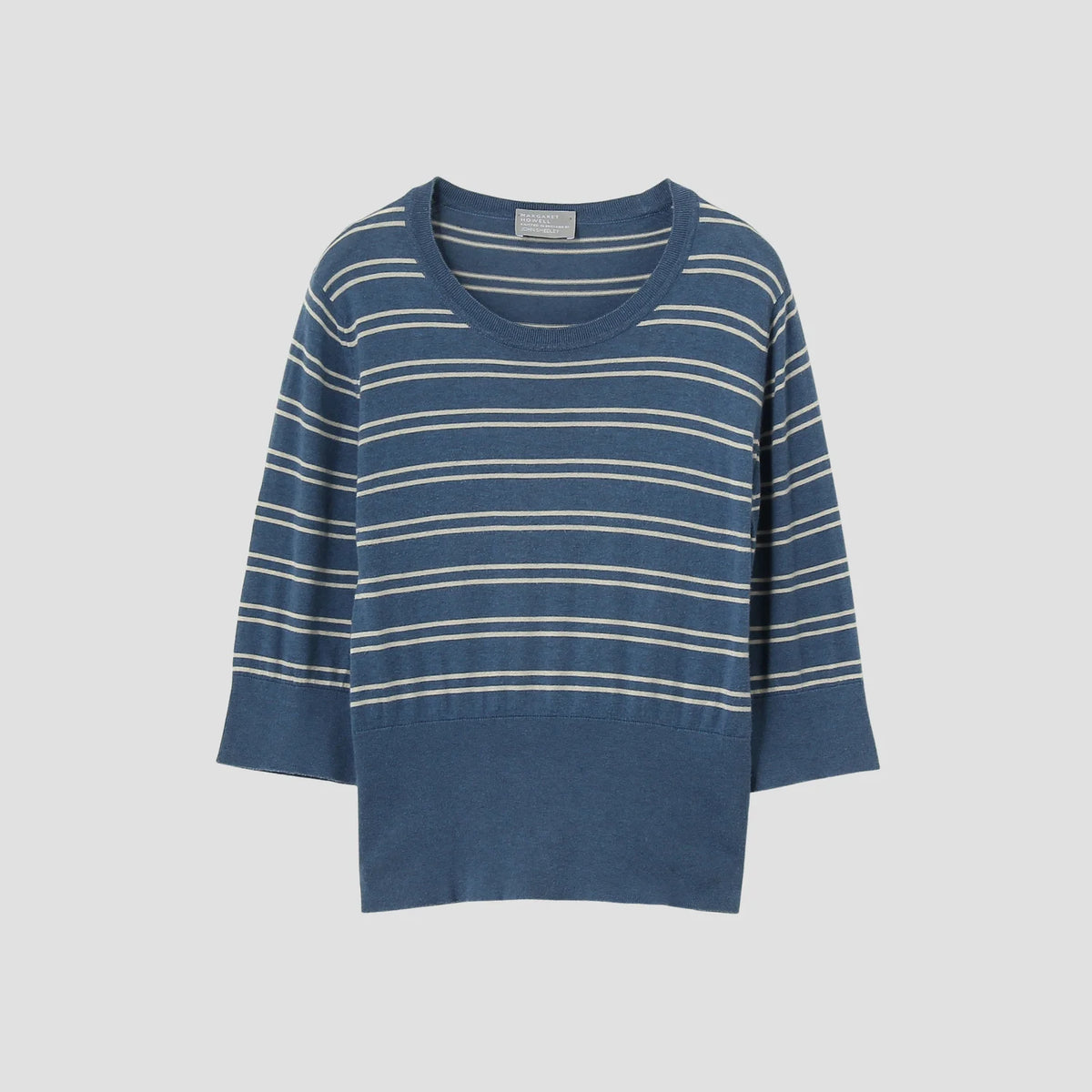 SEA ISLAND COTTON HIGH RIB JUMPER KNIT