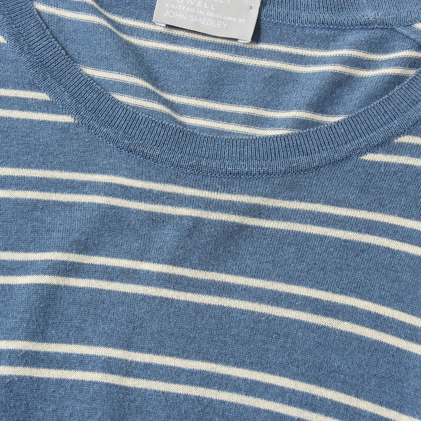 SEA ISLAND COTTON HIGH RIB JUMPER KNIT