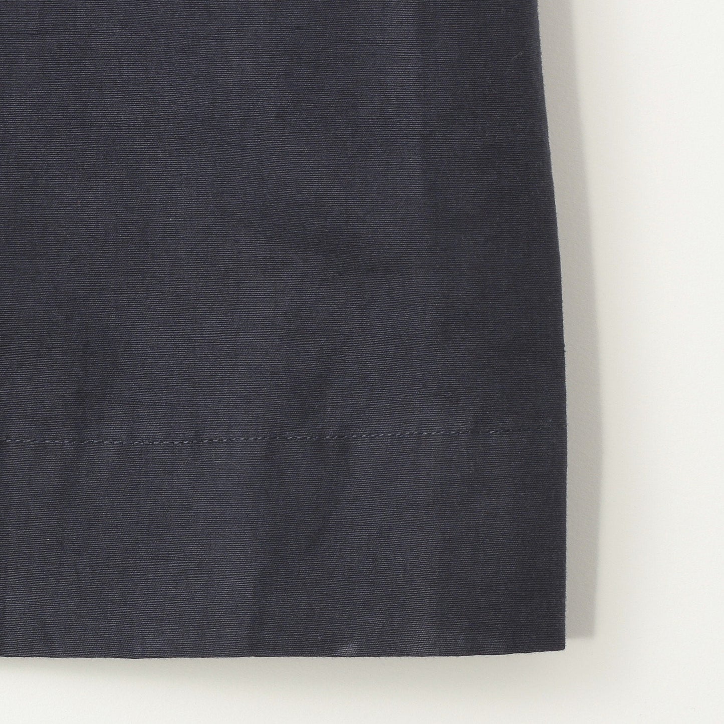 COTTON LINEN SILK POPLIN DRESS
