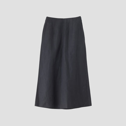 HIGH DENSE LINEN TROUSERS