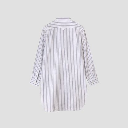 TRIPLE STRIPE COTTON POPLIN SHIRT