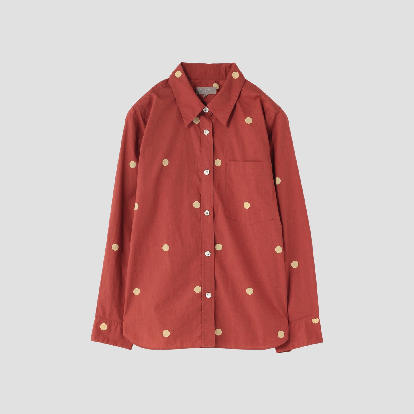 BIG SPOT COTTON SHIRT