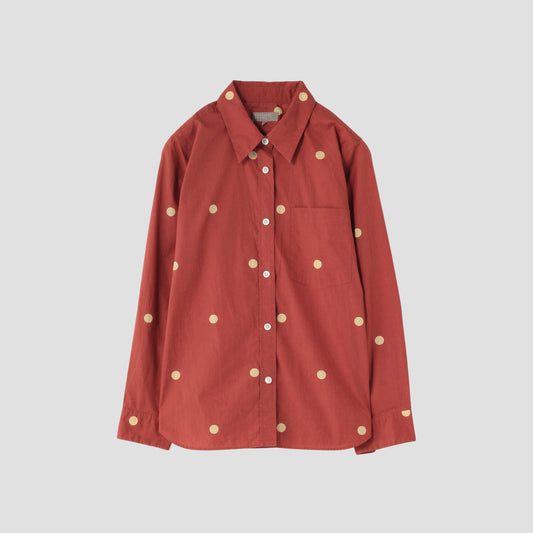 BIG SPOT COTTON SHIRT