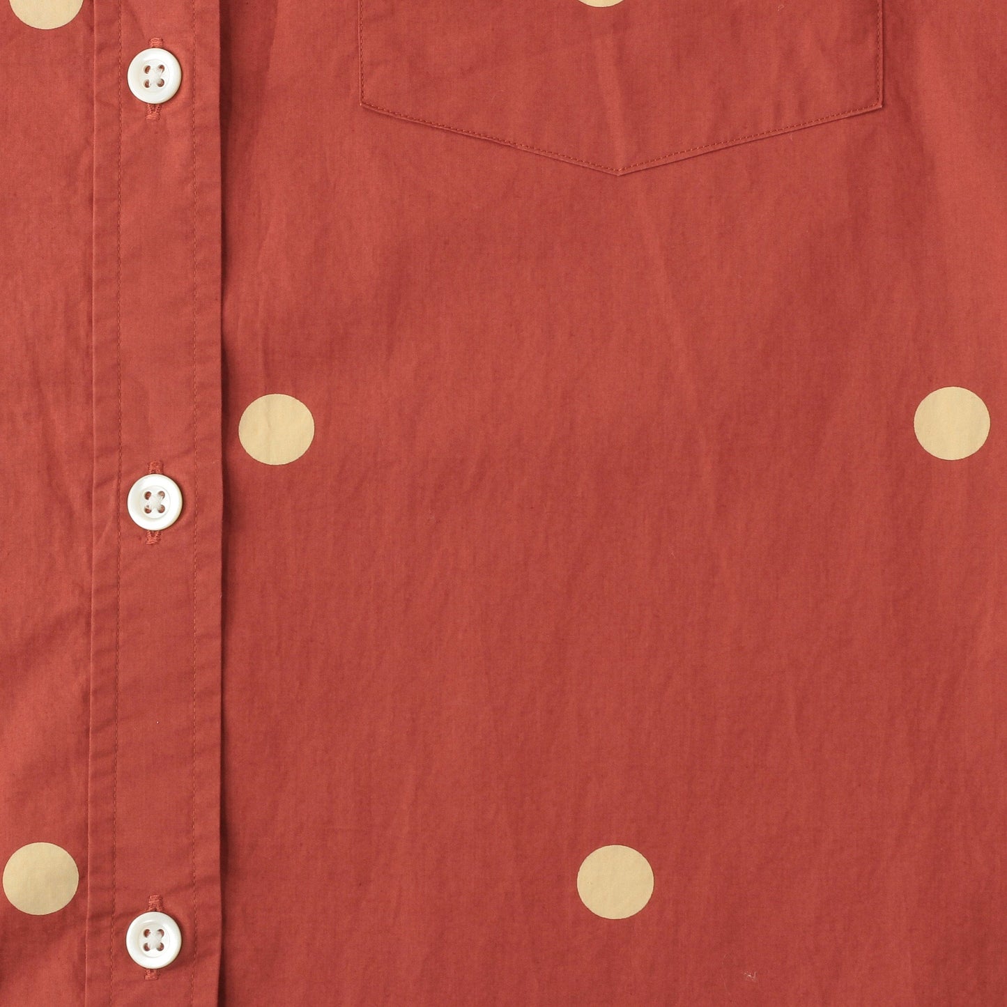 BIG SPOT COTTON SHIRT