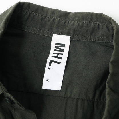 GARMENT DYE POPLIN SHIRT
