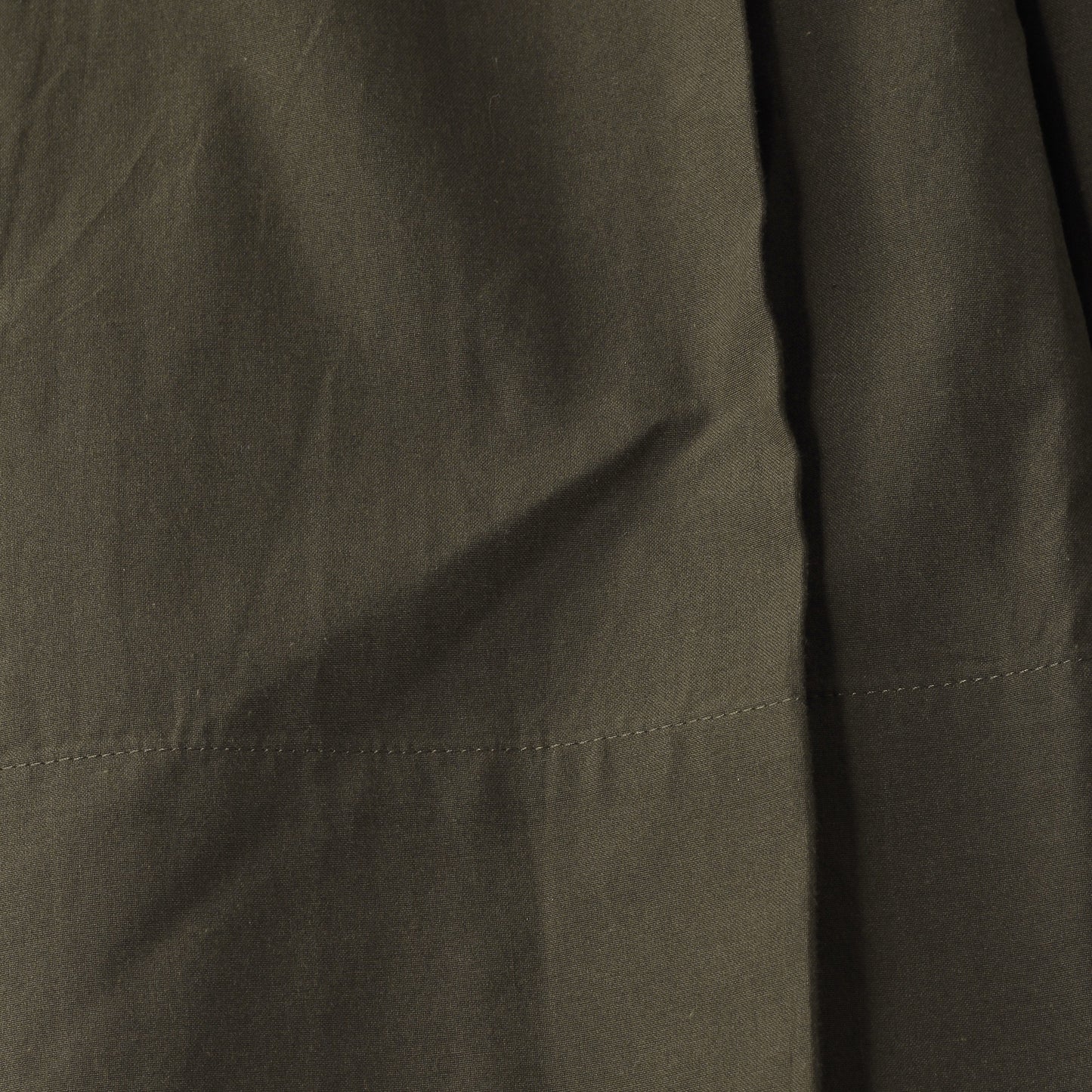 SILK COTTON POPLIN SKIRT