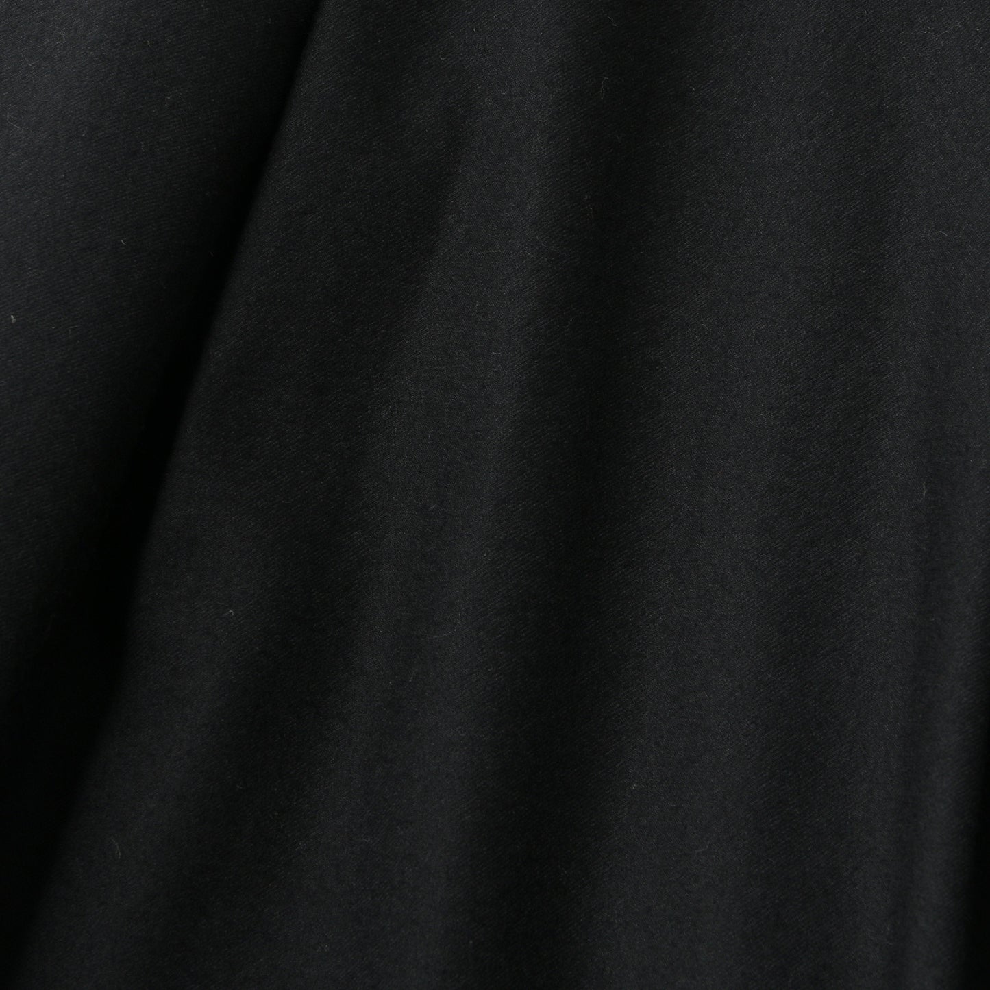 BLACK FLANNEL DRESS