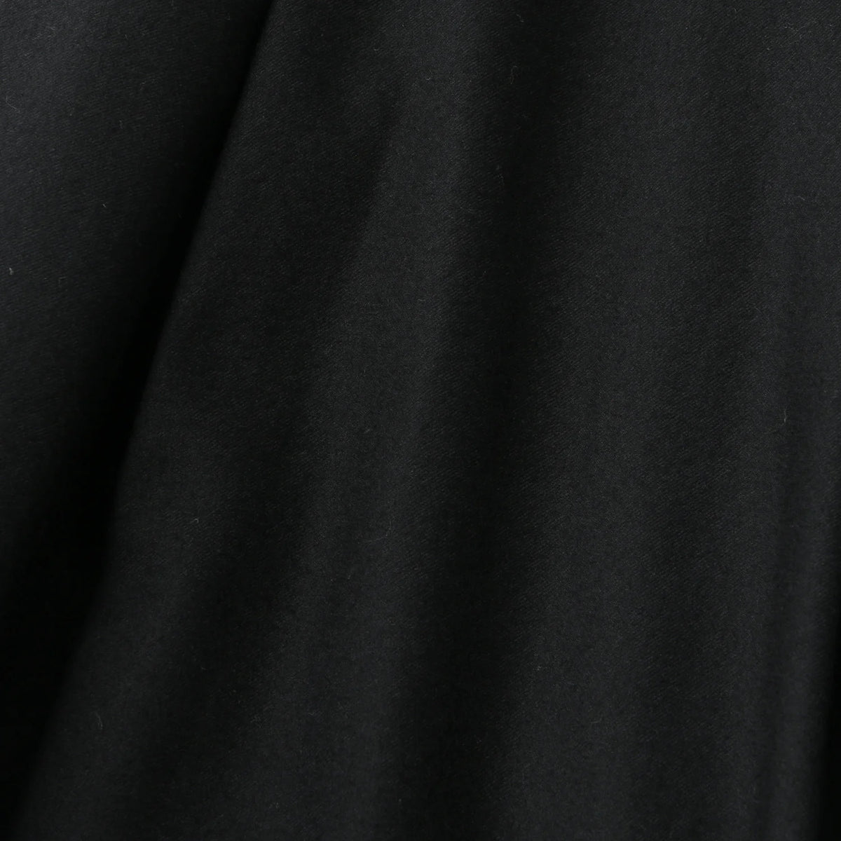 BLACK FLANNEL DRESS