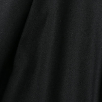 BLACK FLANNEL DRESS