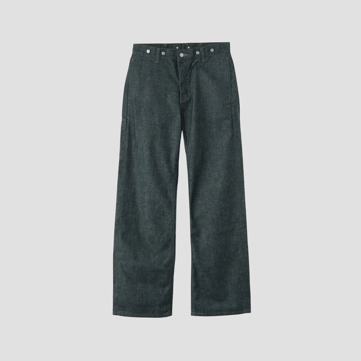 YELLOW CAST DENIM TROUSERS