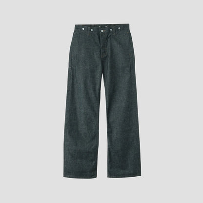 YELLOW CAST DENIM TROUSERS