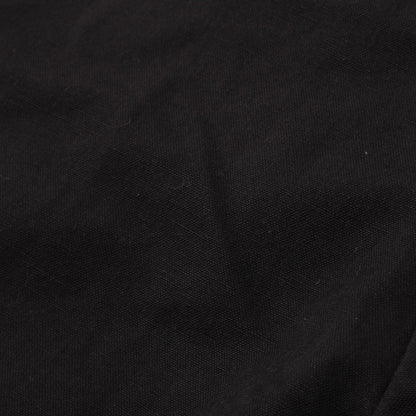 COTTON LINEN CANVAS TROUSERS