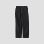 BLACK DENIM TROUSERS