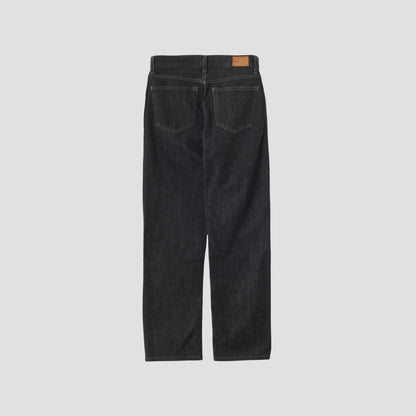 BLACK DENIM TROUSERS