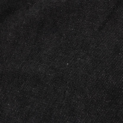 BLACK DENIM TROUSERS